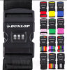 Dunlop Adjustable Luggage Strap Travel Suitcase Baggage Combination lock TieBelt