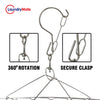 40 Thickened Clip Laundry Sock Underwear Hanger Airer Dryer Rack Stainless Steel