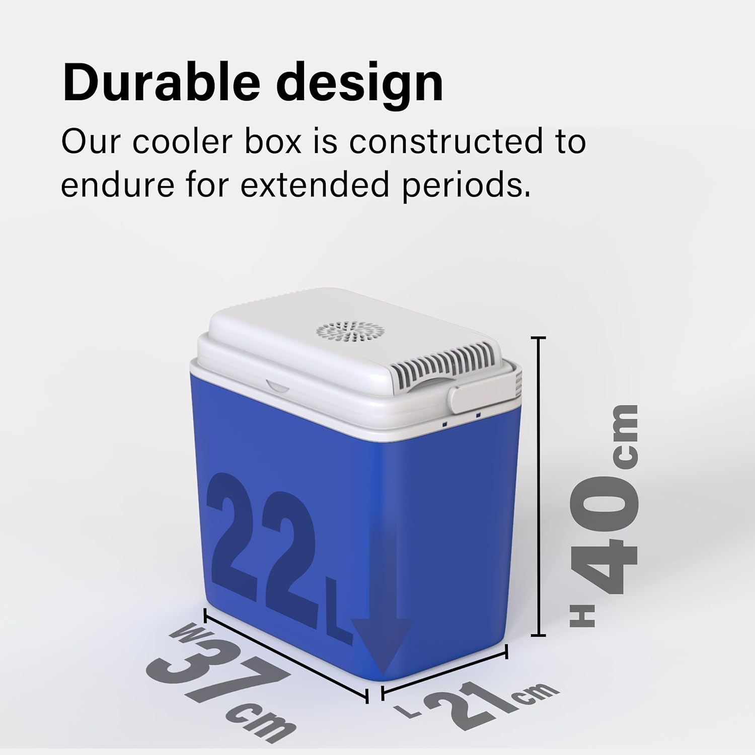 cigarette lighter powered cooler 12 Volt Plug In Box For Car BODEGACOOLER 12 Volt Car Refrigerator 18qt Electric Cooler you can get more mileage out of your batteries by using the included AC charger to chill the cooler when you have access to an outlet 22L Electric Cooler Box Power