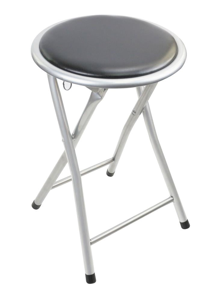 Folding Breakfast Bar Stool Foldable Padded Chair Seat Office Event Garden Party