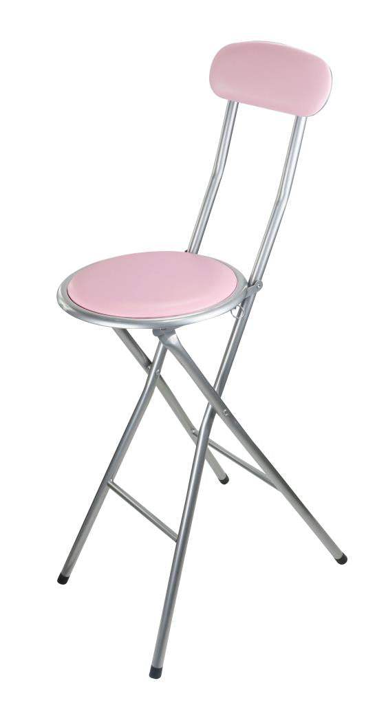 Folding Breakfast Bar Stool Foldable Padded Chair Seat Office Event Garden Party