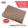 Luxury Dog Cat Pet Throw Blanket Microfibre Fleece Supersoft Warm Breathable