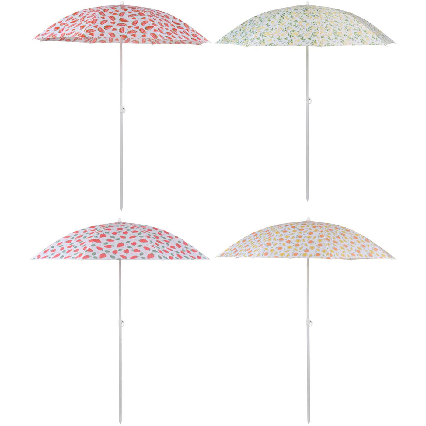 1.8m Garden Parasol Umbrella with Tilt Function Outdoor Patio Sun Shade Canopy