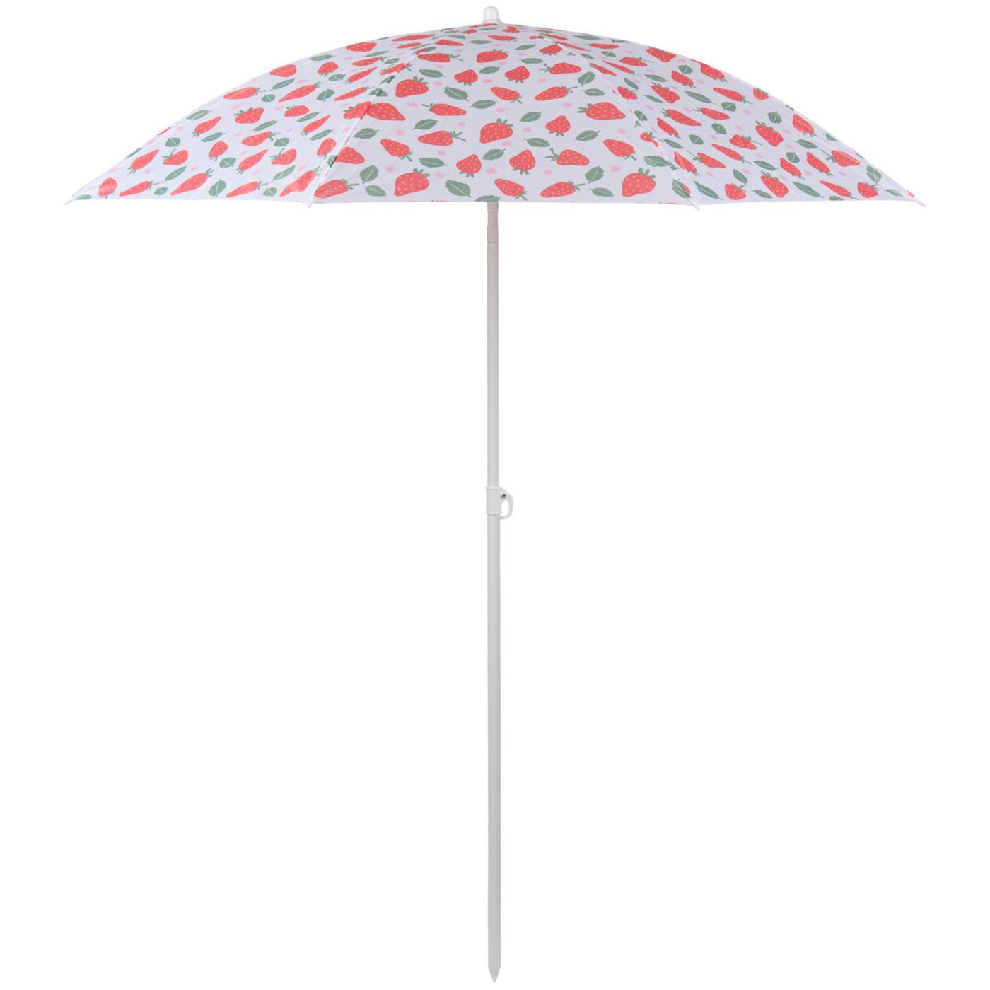 1.8m Garden Parasol Umbrella with Tilt Function Outdoor Patio Sun Shade Canopy