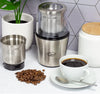 200W Wet And Dry Coffee Grinder Nut And Spice Grinder In Stainless Steel Quest