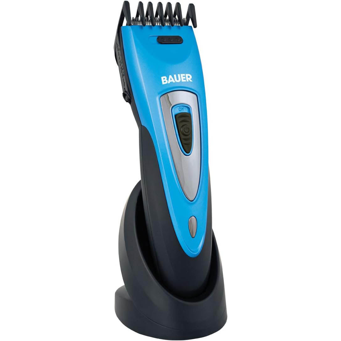 Bauer Rechargeable Stainless Steel Hair Trimmer Dubbers Clippers Grooming Beard