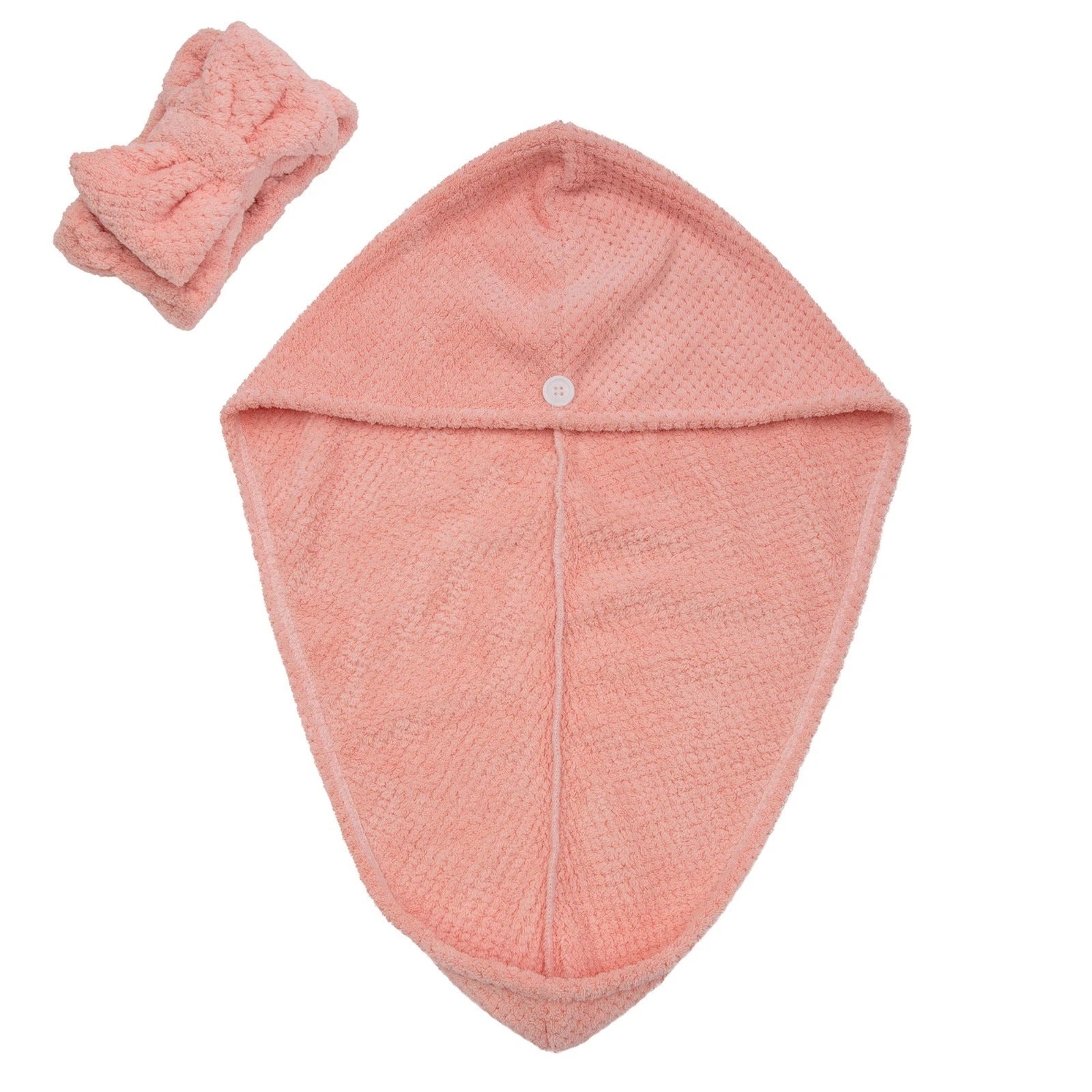 Bauer Headband Wrist Wash Band Turban Towel Soft Skincare Set Makeup Cleansing