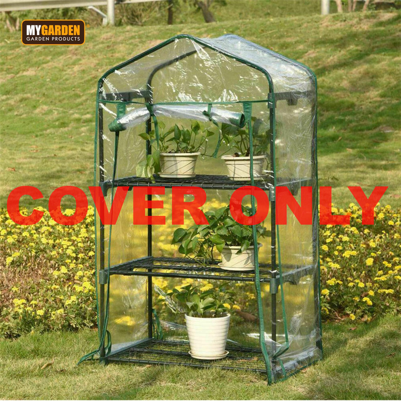 Garden Greenhouse 3 or 4 Tier | Complete Kits | Replacement Green House Covers