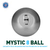 Retro Magic Mystic 8 Ball Decision Making Fortune Telling Toy Grey Rose Gold