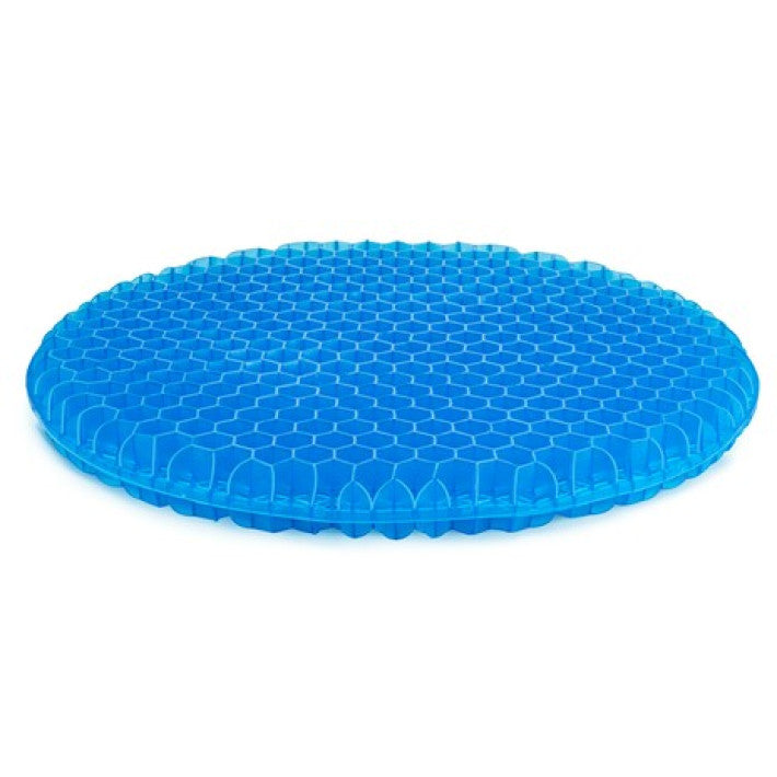 Pressure Relief Gel Honeycomb Seat Pad Back Support Chair Cushion Office Home