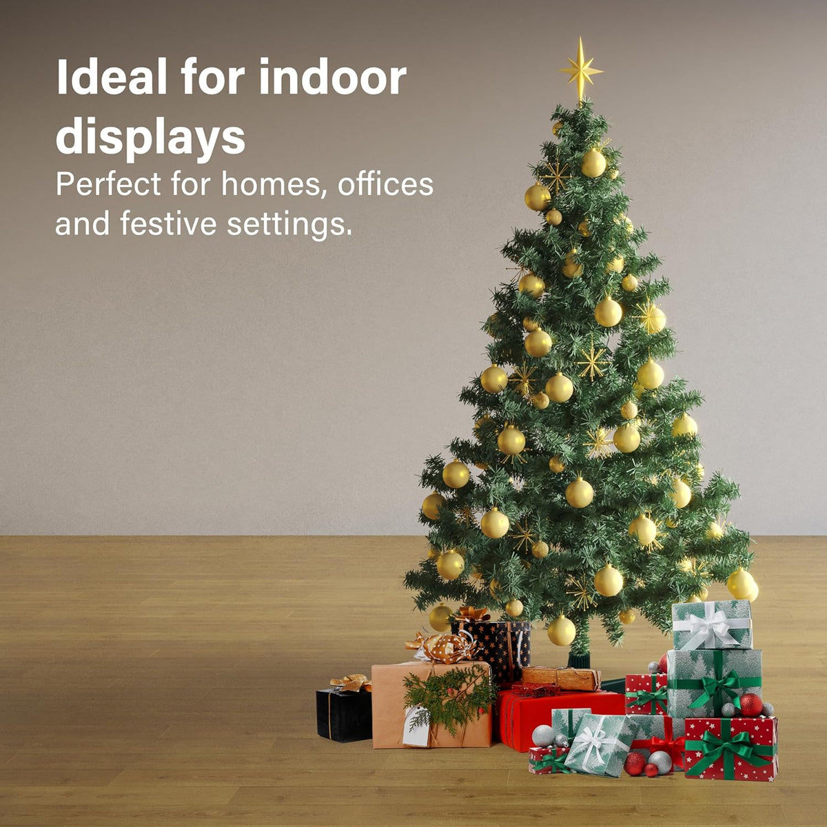 360° Rotating Christmas Tree Stand Revolving Artificial Christmas Base Holder