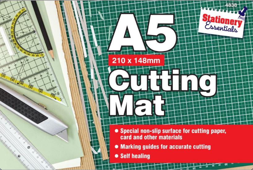 A1/A2/A3/A4/A5 Cutting Rotary Mat Self Healing Non Slip Craft Printed Grid