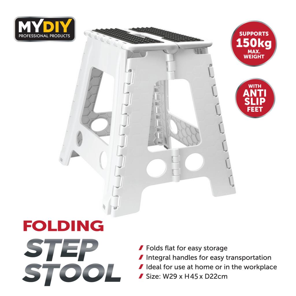 Heavy Duty Large Step Stool Ladder Folding Foldable Multi Purpose Home Kitchen