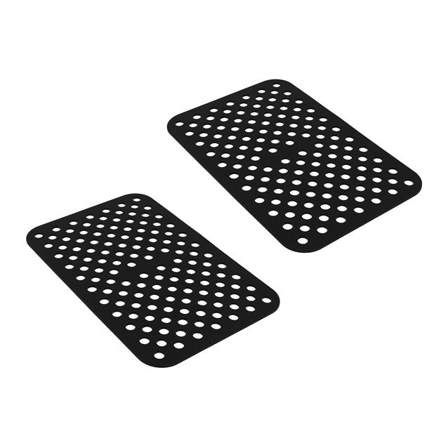 Blackmoor Silicone Air Fryer Liners 2 Pack Reusable Non Stick Pot Basket Mats