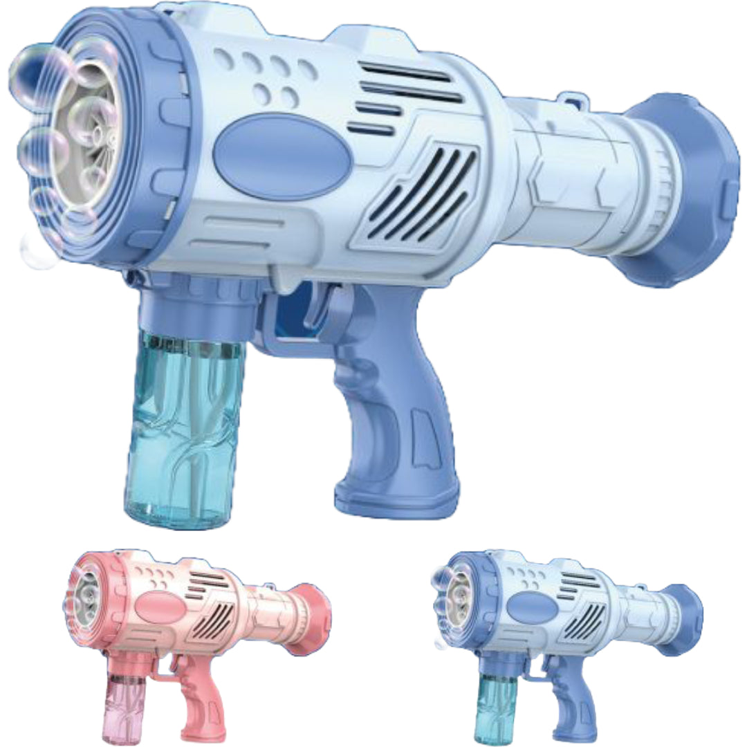 Bubble Machine Rechargeable Gun Handheld Automatic Space Kids Blowing Party