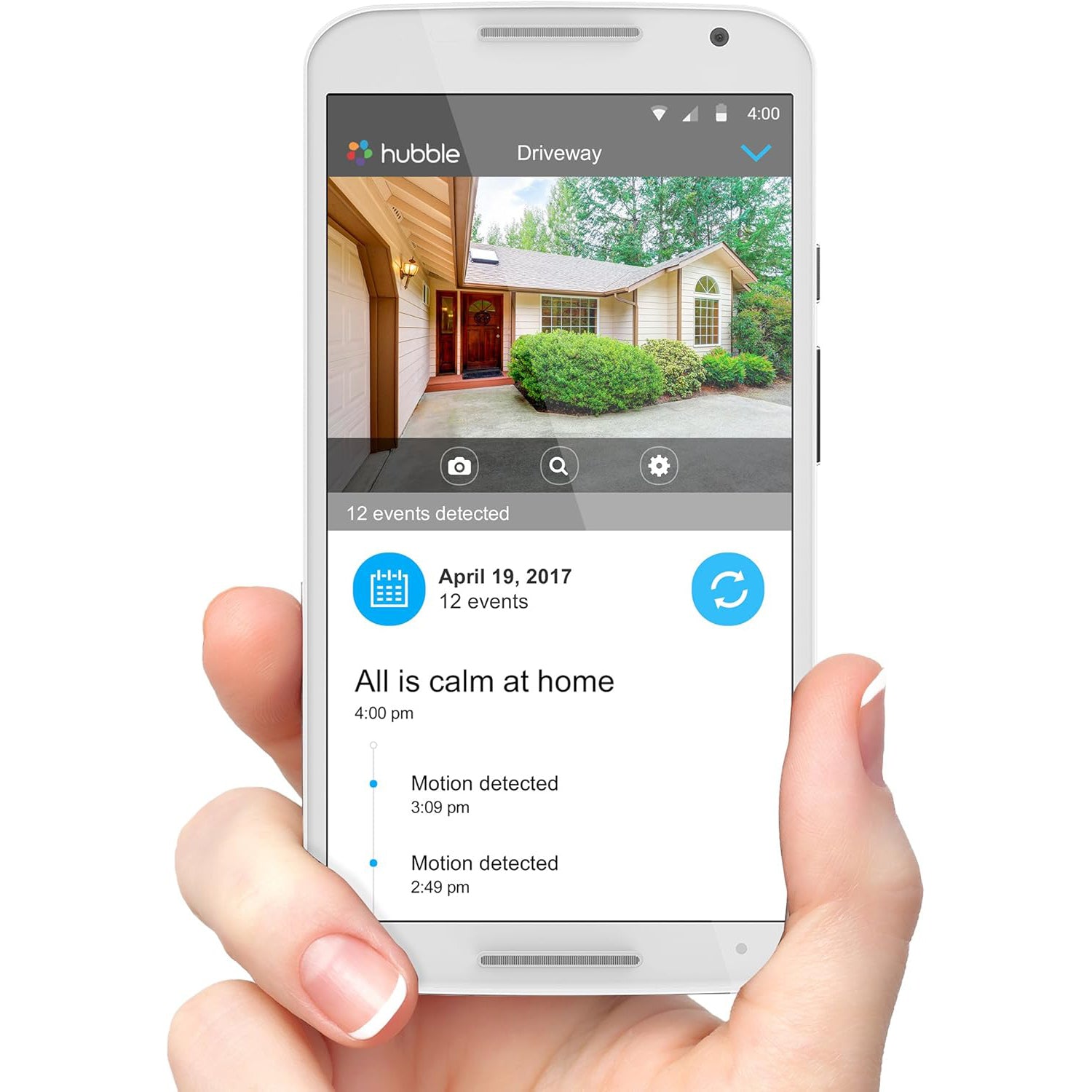 Motorola Focus 72 Connect Outdoor HD Wi-Fi Smart Home Monitoring Camera Black