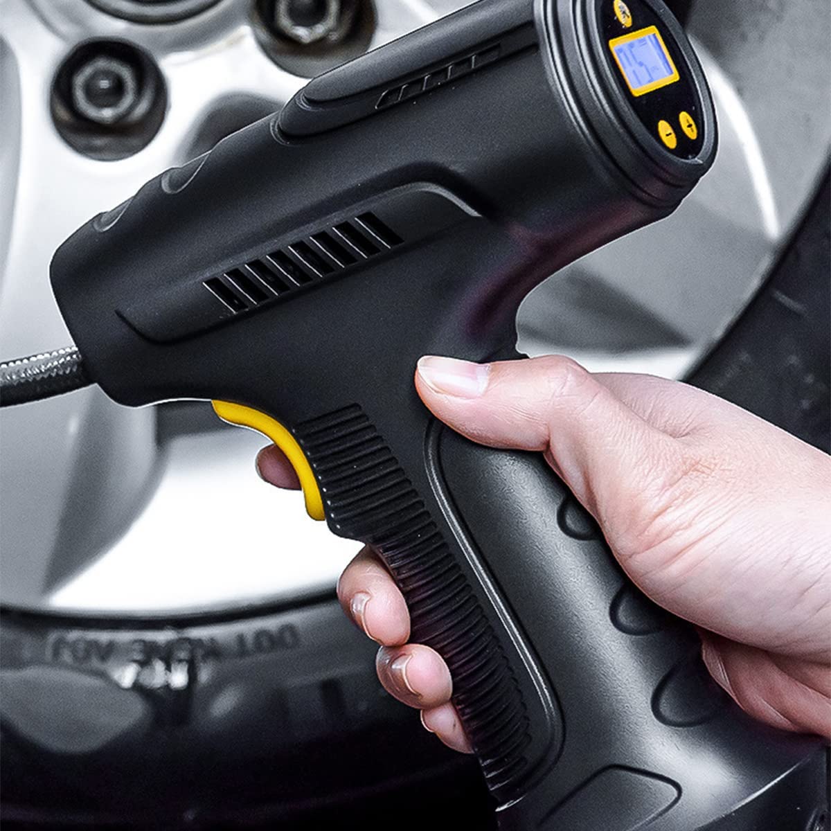 Goodyear Cordless Digital Display Car Tyre Inflator Compressor | No Wires |