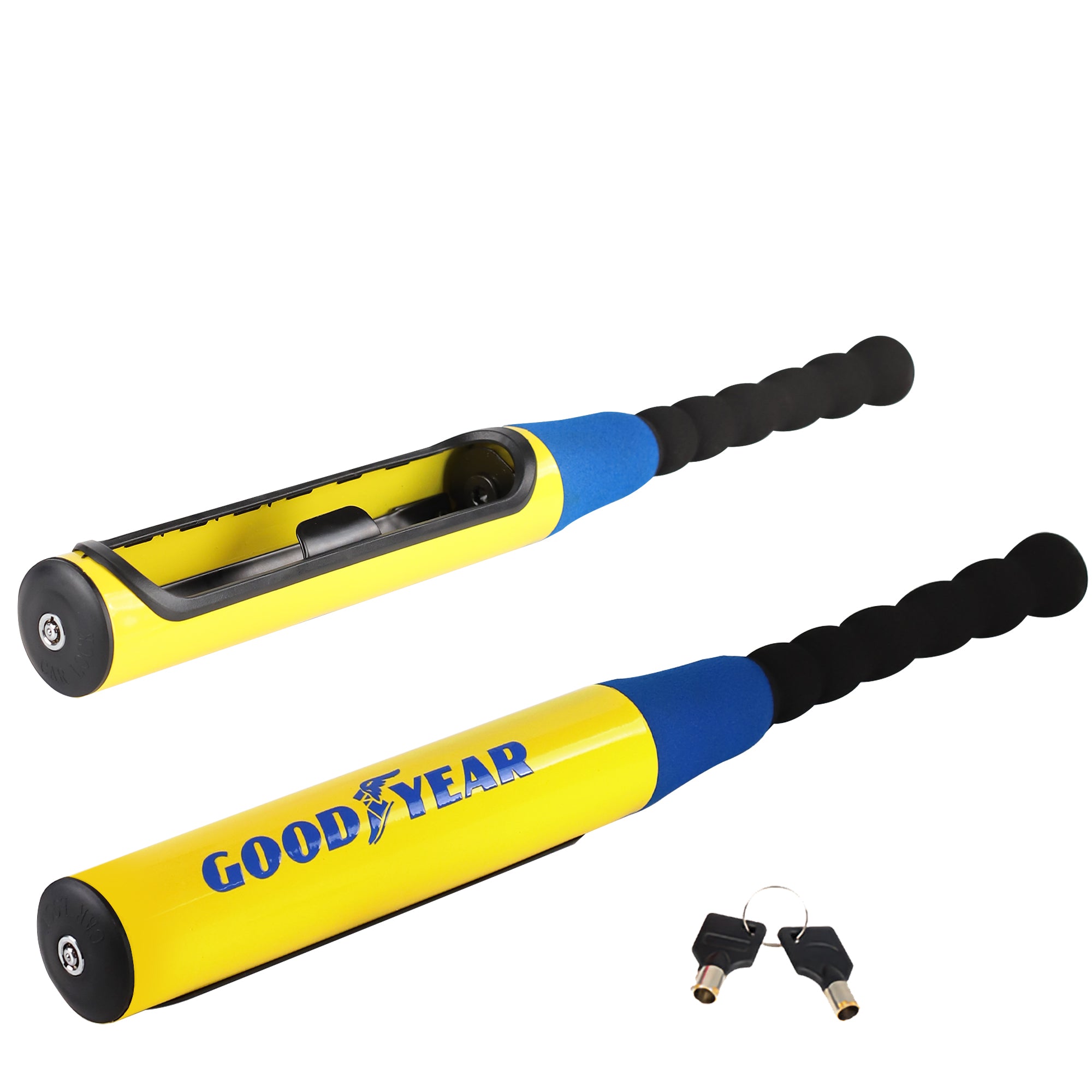 Goodyear Steering Wheel Lock Universal Baseball Bat Style Anti-Theft Car Vehicle