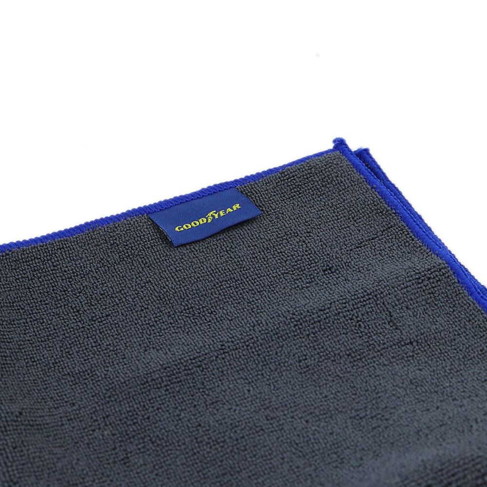 5Pcs Goodyear Microfibre Wash Dry Absorbent Car Drying Towel Cleaning Cloth 40cm