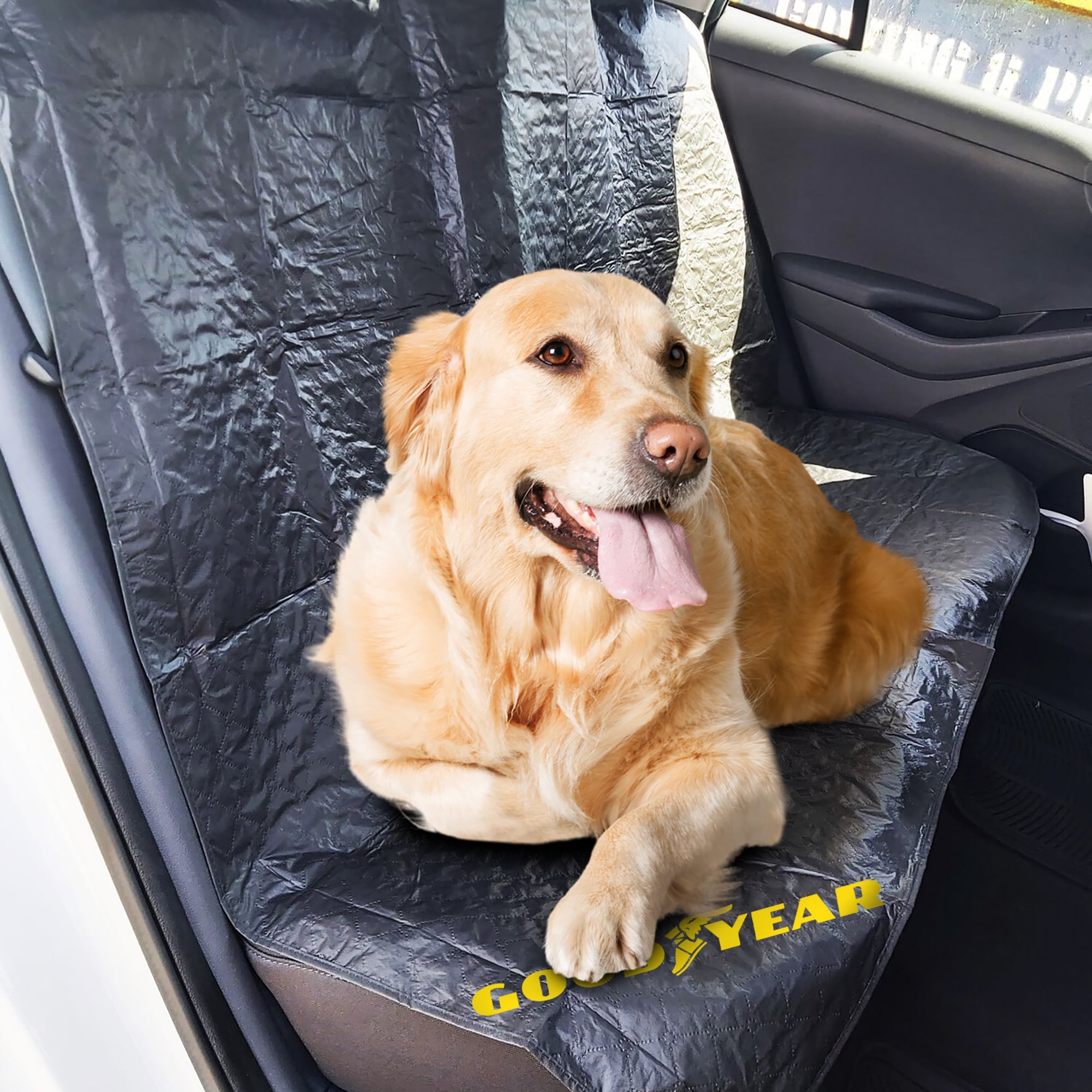 Goodyear 2-In-1 Car Seat & Boot Liner Protector Cover Bootliner Water Resistant