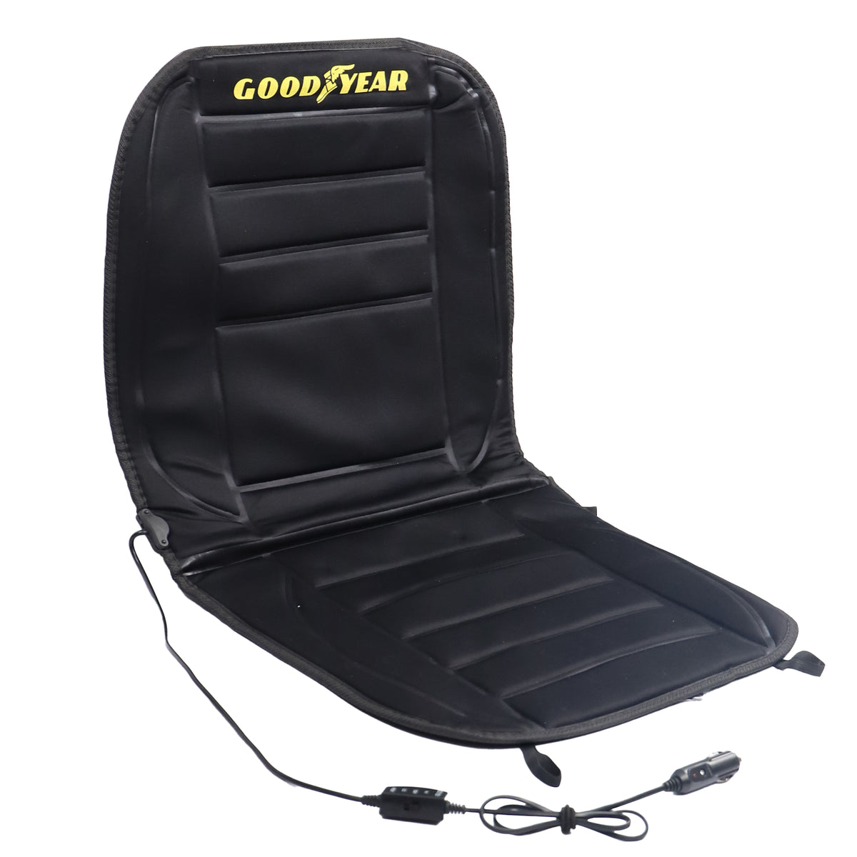 Goodyear Luxury Heated Car Seat Cushion Heater Aftermarket Universal Fit 12V
