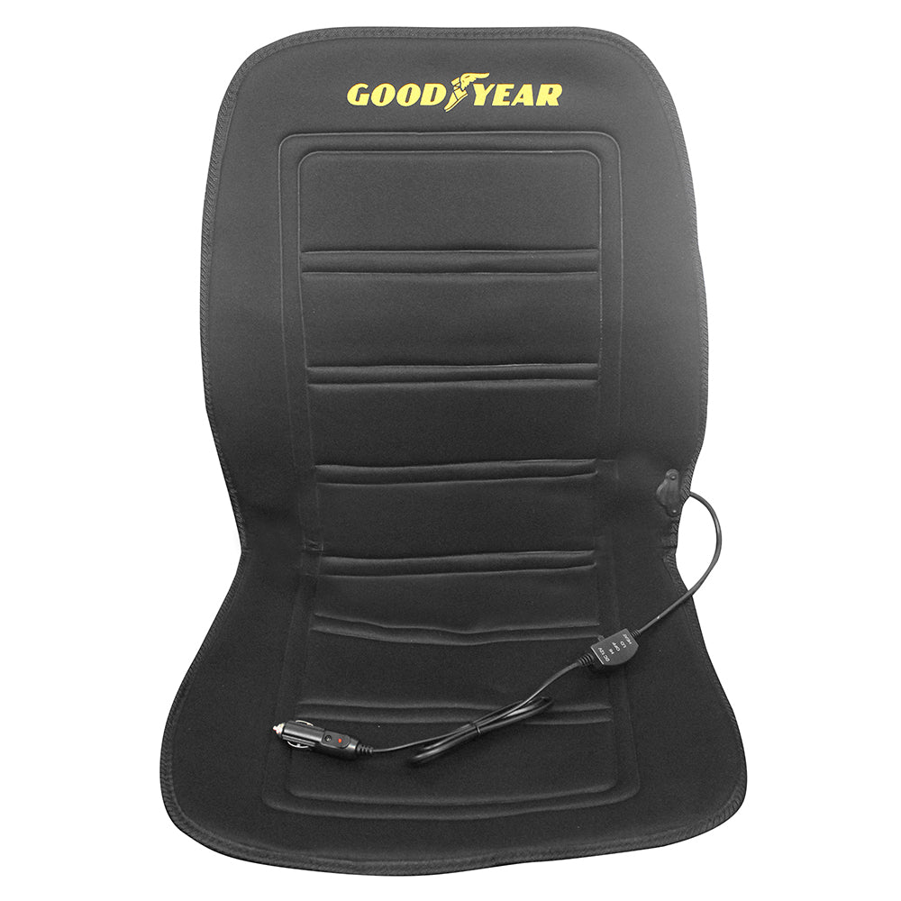 Goodyear Luxury Heated Car Seat Cushion Heater Aftermarket Universal Fit 12V