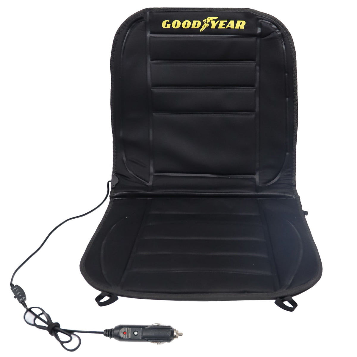 Goodyear Luxury Heated Car Seat Cushion Heater Aftermarket Universal Fit 12V