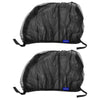 Goodyear 2Pcs Car Sun Shade Shield Socks Rear Side Window Large Cover UV Mesh