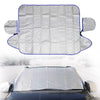 Goodyear Quilted Car Windscreen Cover|Wing Mirror Covers | Snow Ice Frost