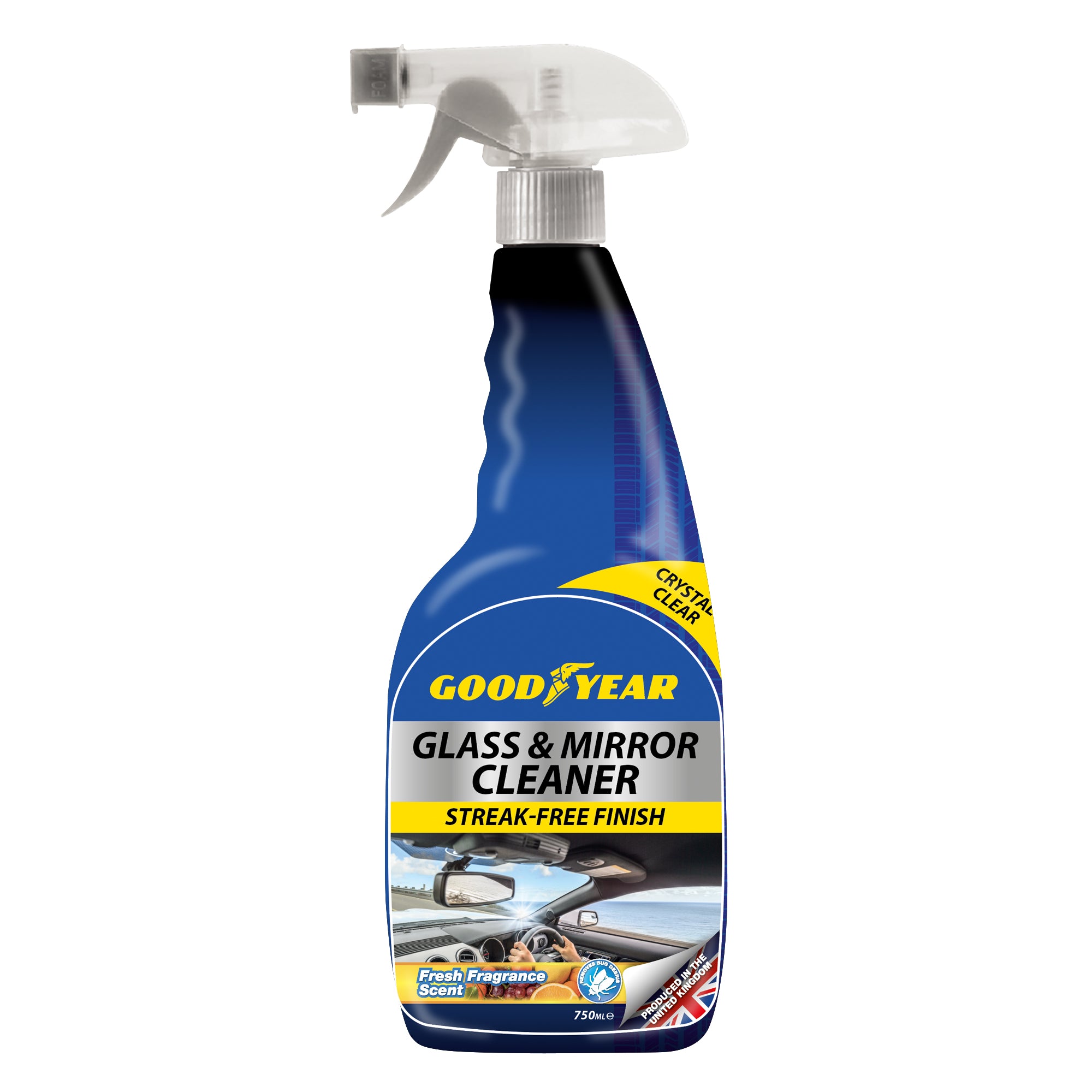 Goodyear Complete Car Cleaning Kit Interior Exterior Tyres Wheel Cockpit Glass