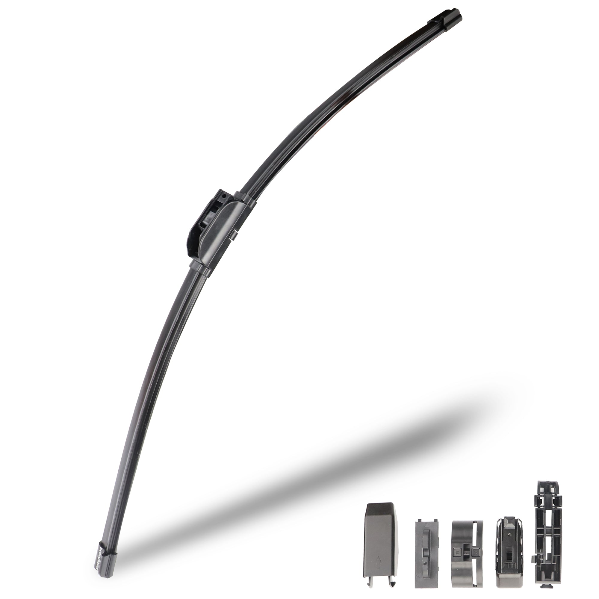 Goodyear Flat Windscreen Wiper Blades Car EasySnap Replacement Indicator 18