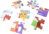 Cocomelon 2 Touch and Feel Baby Puzzles Educational Jigsaw Puzzle Game Sensory