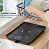 Dish Drainer Space Saving Drying Rack Cutlery Holder Drainboard Dishes With Tray