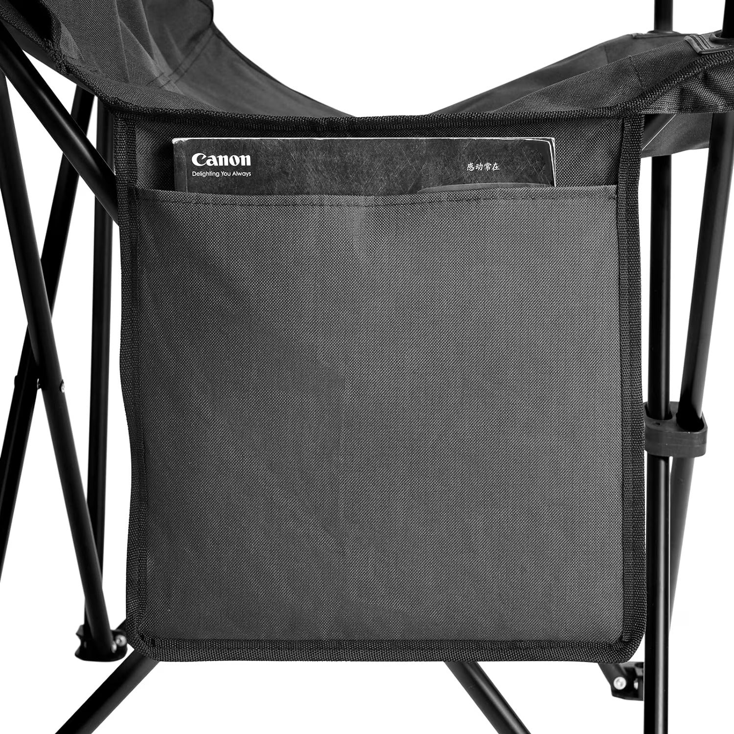 Camping Chair Lightweight Folding Portable with Cup Holder and Side Pocket Camp