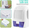 Air Dehumidifier Compact Portable Ultra Quiet Damp Mould Moisture 1500ml