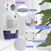 Air Dehumidifier Compact Portable Ultra Quiet Damp Mould Moisture 500ml