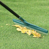 Garden Rake Tool Artificial Grass Brush Telescopic Lawn Adjustable Home Carpet