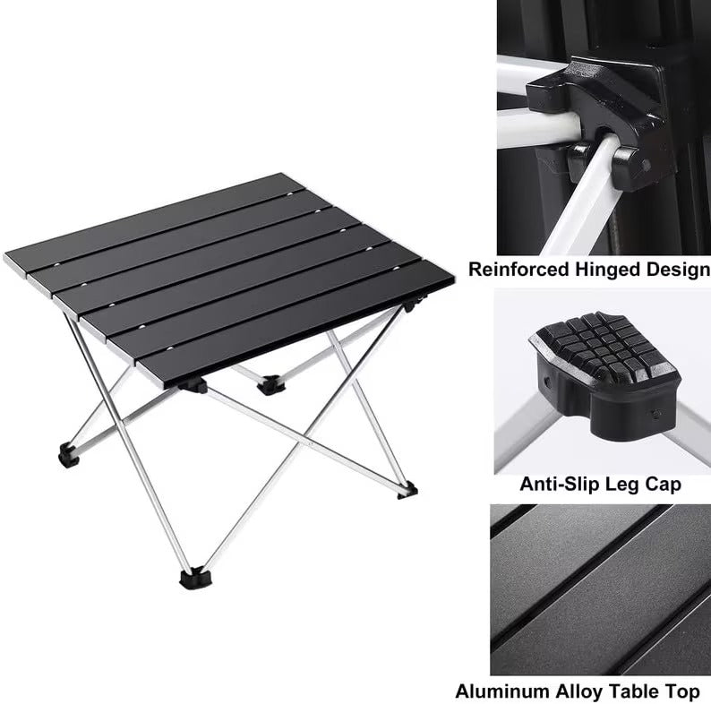 Portable Camping Table Outdoor Folding Compact Picnic Hiking Garden BBQ Barbecue