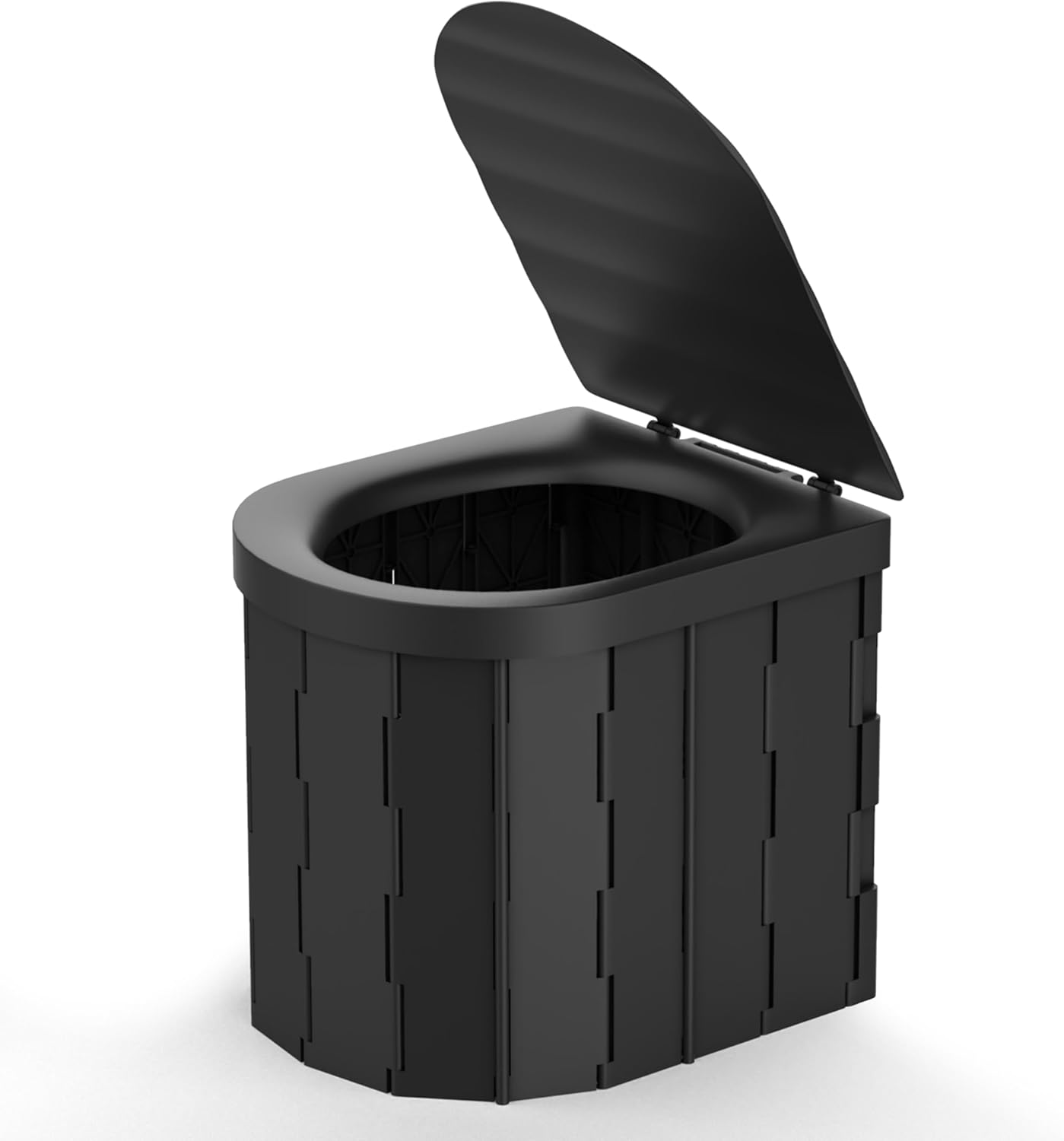 Foldable Toilet Compact Portable Toilet Potty Loo Seat Travel Camping Bucket