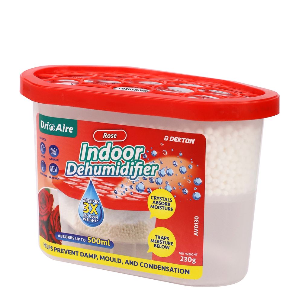 Dekton Dri Aire Indoor Dehumidifier Interior Damp Moisture Mould Mildew 500ml