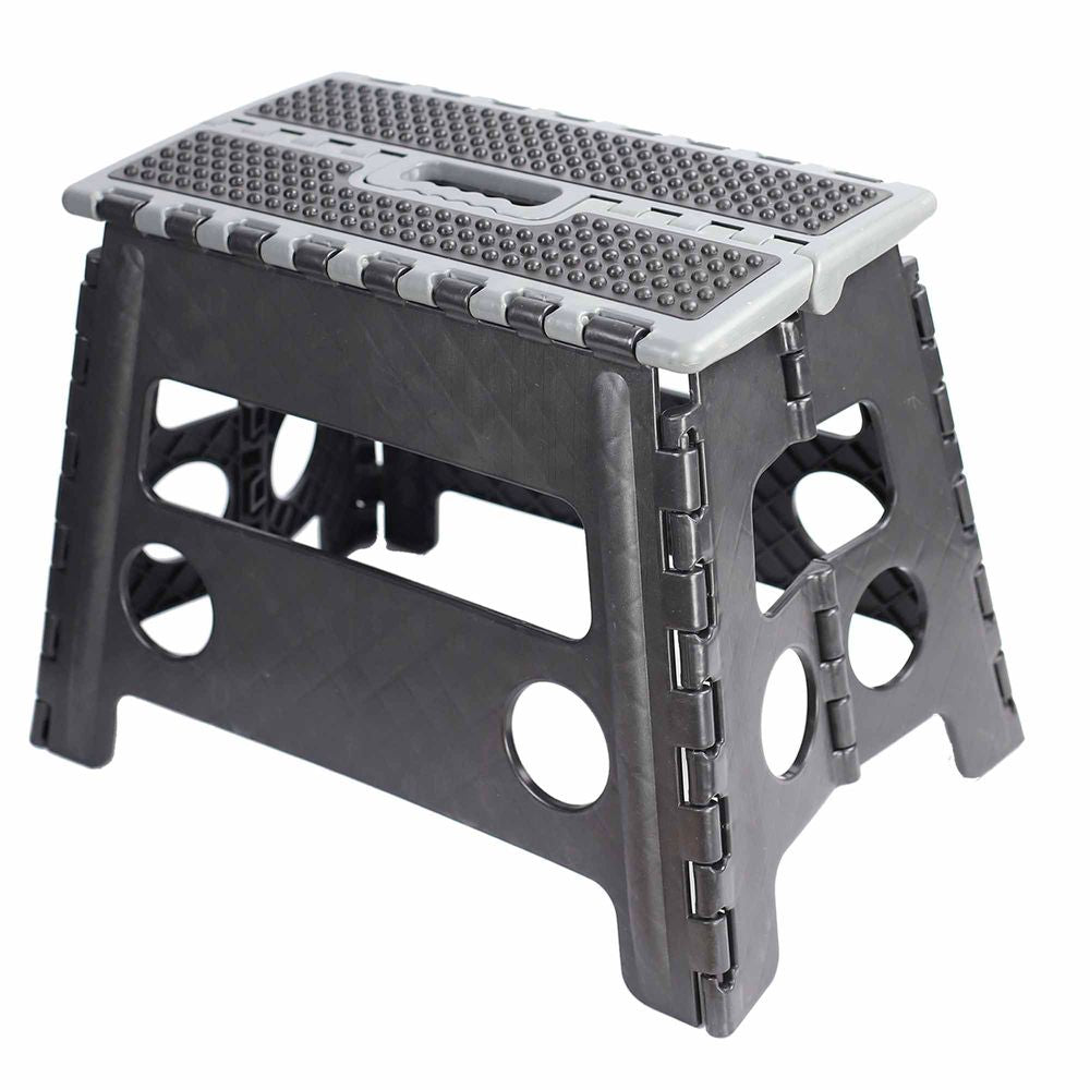 Dekton Folding Step Stool 150kg Max Anti Slip Home Workplace Aid Ladder Portable