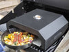 Grill Top Pizza Maker Oven Steel Waterproof with Thermometer BBQ Gas Charcoal