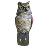 Large Realistic Owl Decoy Deterrent Bird Pigeon Rodents Crow Scare Statue Deter