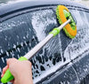 Telescopic Car Cleaning Brush Soft Microfiber Mop Wash Kit Scratch + 2 Mittens