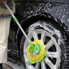 Telescopic Car Cleaning Brush Soft Microfiber Mop Wash Kit Scratch + 2 Mittens