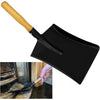 Metal Dust Pan Wooden Handle Home Garden Shovel Heavy Duty Multipurpose Fire