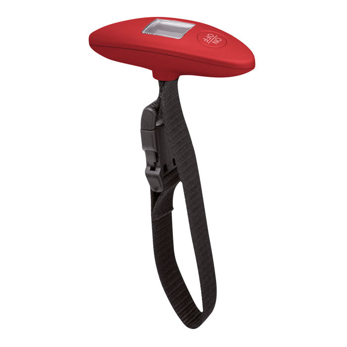 40kg Digital Travel Portable Handheld Weighing Luggage Scales Suitcase Bag - RED