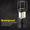 Collapsible Cob LED Light Lantern Camping Fishing Outdoor Hanging Battery ABS