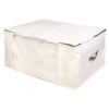 UnderBed Storage Bag Bedding Clothing Shoes Fabric Zipped Organizer Wardrobe Box