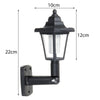 2/4Pcs Solar Wall Lanterns Led Powered Wall Light Lamp Outdoor Garden Patio Door